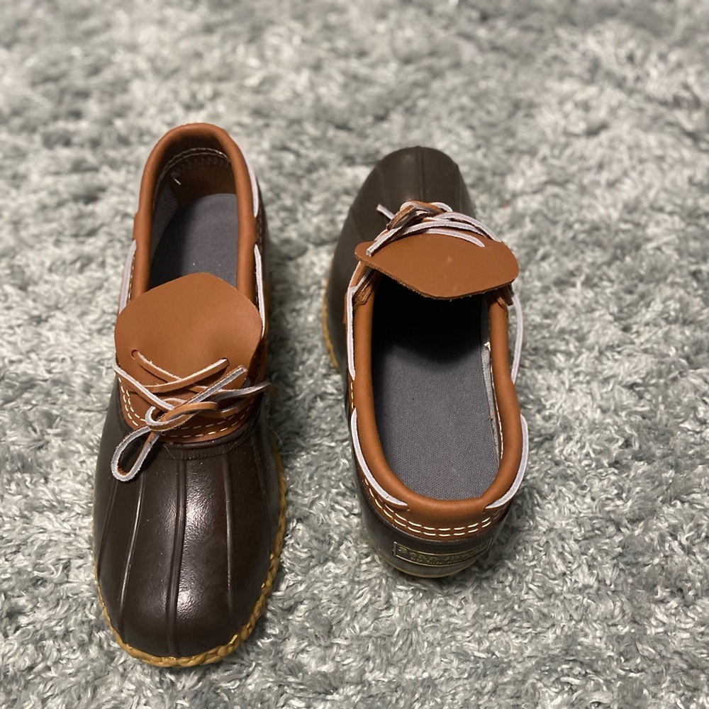 Men’s LL Bean low top duck boots